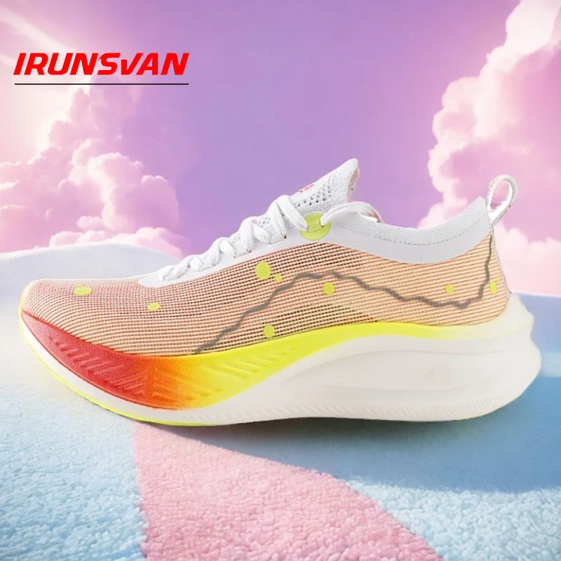 IRUNSVAN Professional Feisu 3.0 Running Shoes  Men's Women's Authentic Full Length Carbon Plate Marathon Sneakers  24006(1)