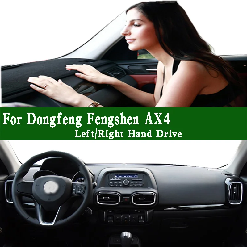 

For Dongfeng Fengshen AX4 2017-2021 Dashmat Dashboard Cover Instrument Panel Sunscreen Insulation Protective Pad Anti-Dirt Proof