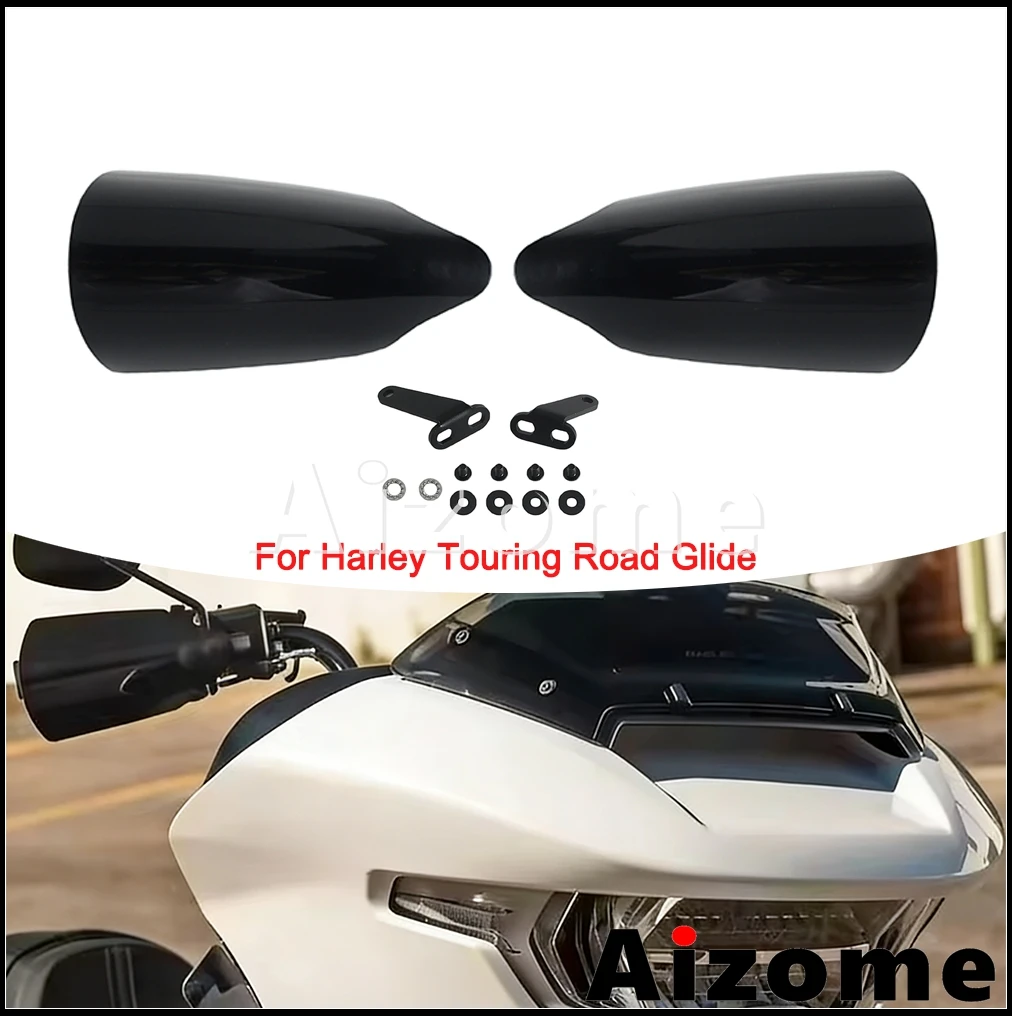 Pour Harley Road Glide FLTRX FLTRXSTSE FLTRXSE 2024 2025 26 nouveau guidon de moto garde-main bouclier couverture protège-mains protecteur