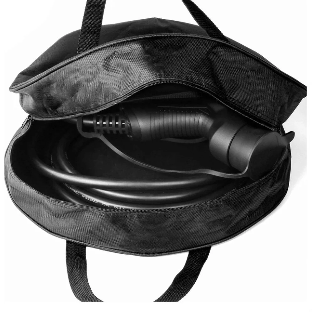 

Cable Bag Round Storage Organizer For Cables Cords And Hoses 600D Oxford Fabric Waterproof Cable Storage Bag