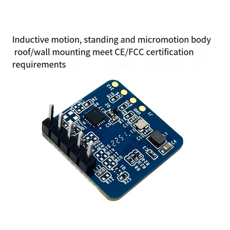 Capteur Radar de Présence Humaine, Technologie d'Induction, 24G Mmwave Sat 2420, 1 Pièce