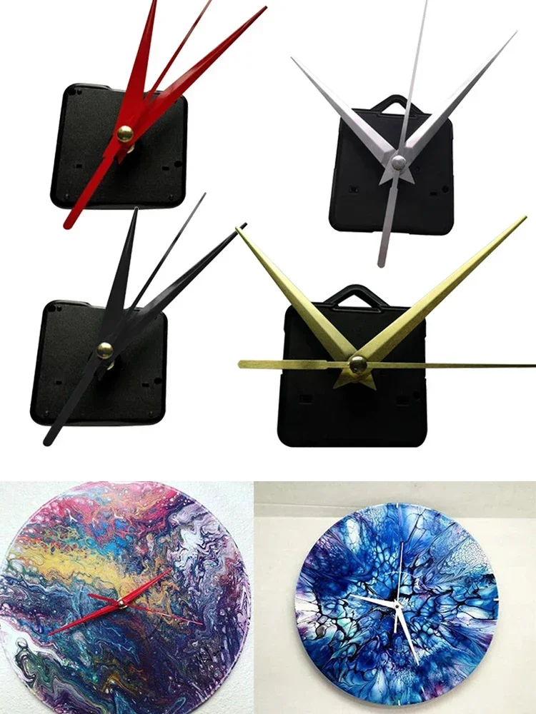 DIY Clock Mechanism Parts Classic Hanging Black Quartz Watch Wall Clock Movement Quartz Wall Clock Movement Parts With Needles