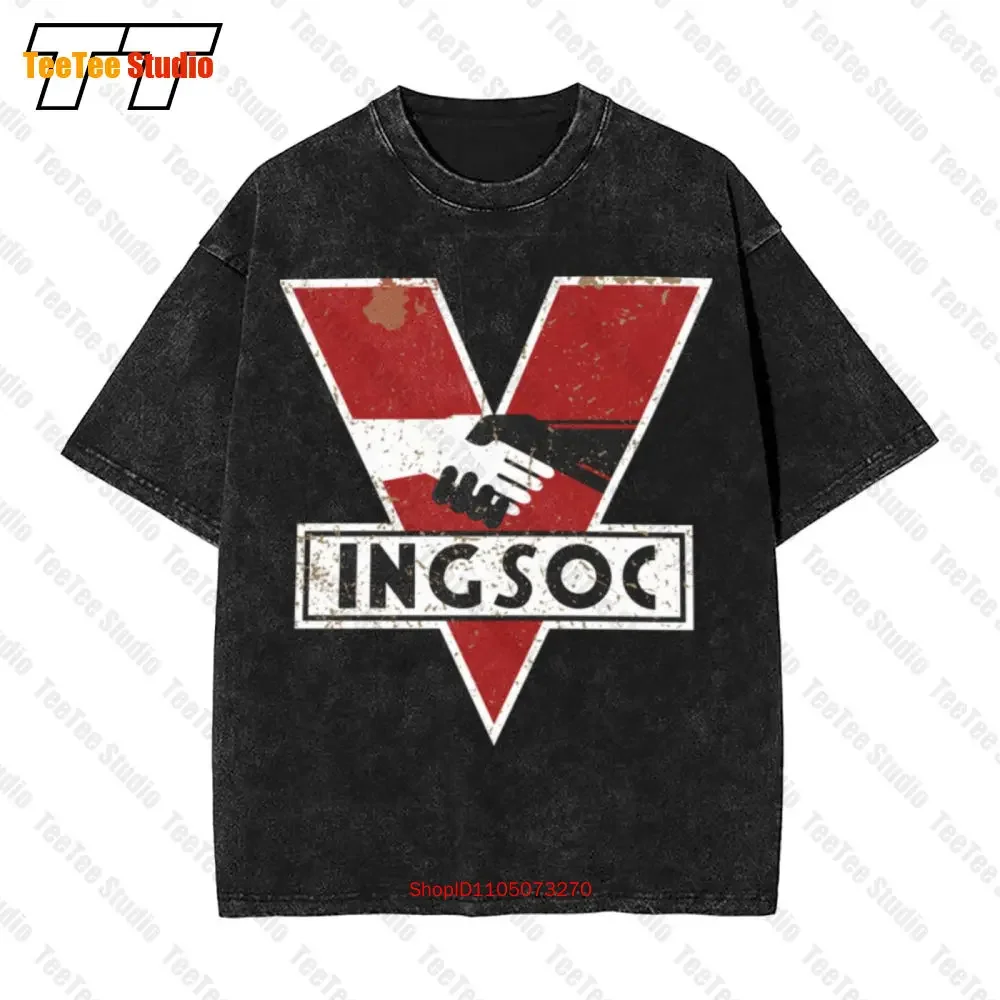 1984 Ingsoc Vintage Oversized T-Shirt 91Y6
