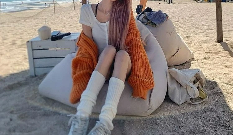 Suéter con capucha de punto de cable estilo perezoso de invierno para mujer suéter suelto de dopamina