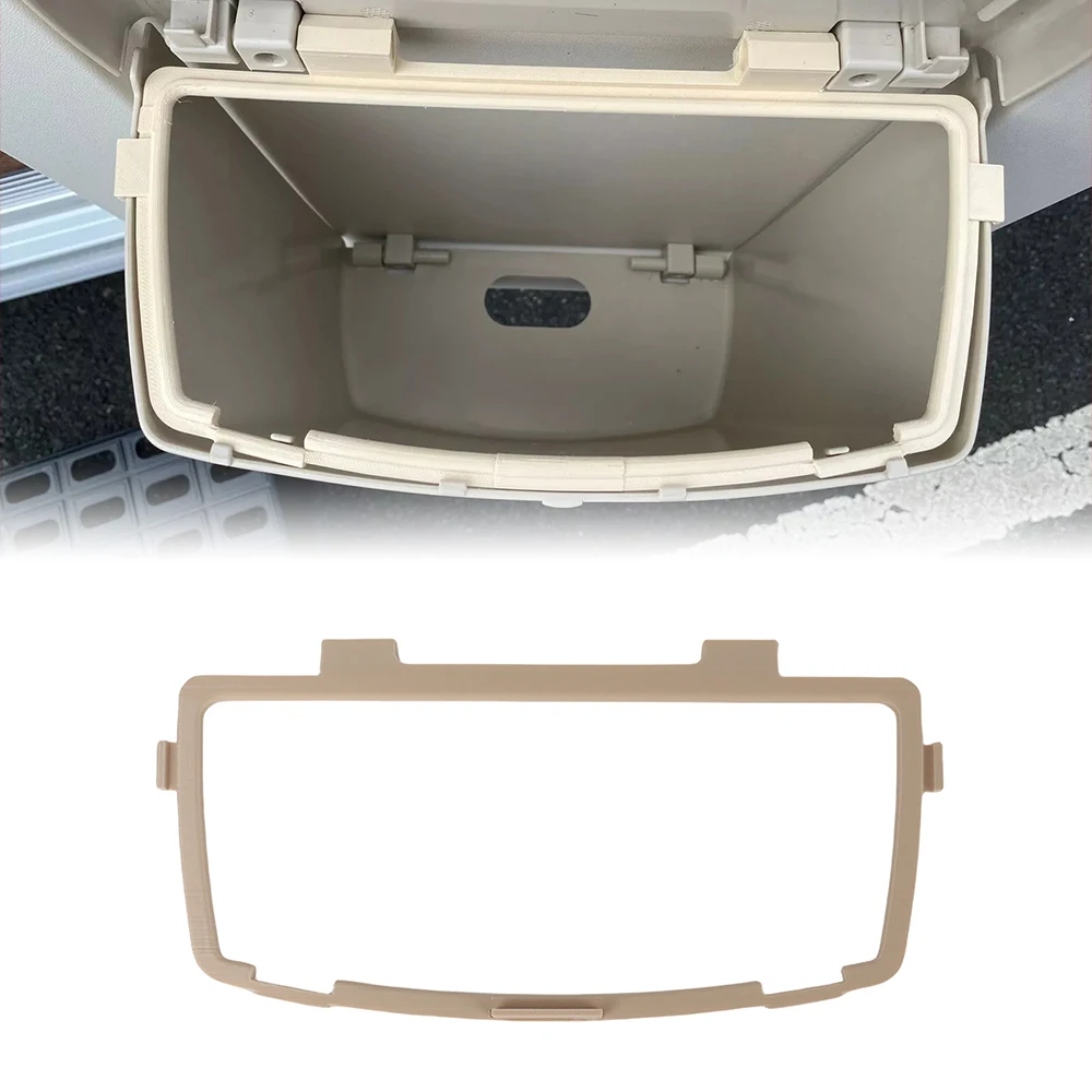 

1pc Caravan Motorhome Trash Can Hartal Bracket Trash Bin D Ring Beige For LMC Hobby Dethleffs Garbage Can D-Shaped Buckle