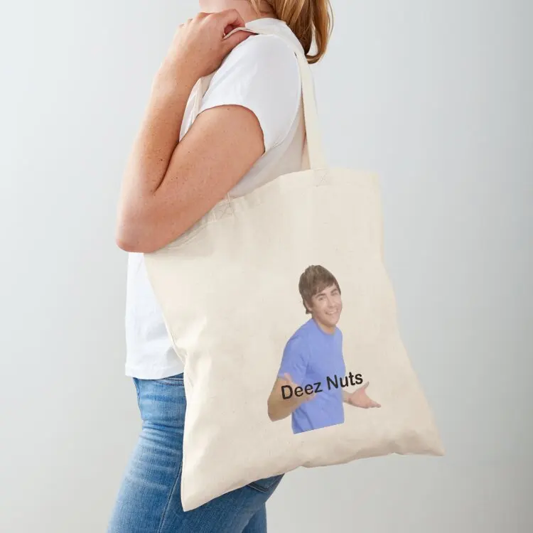 

Deez nuts Tote Bag tote bags aesthetic Fabric bag shopping bag logo