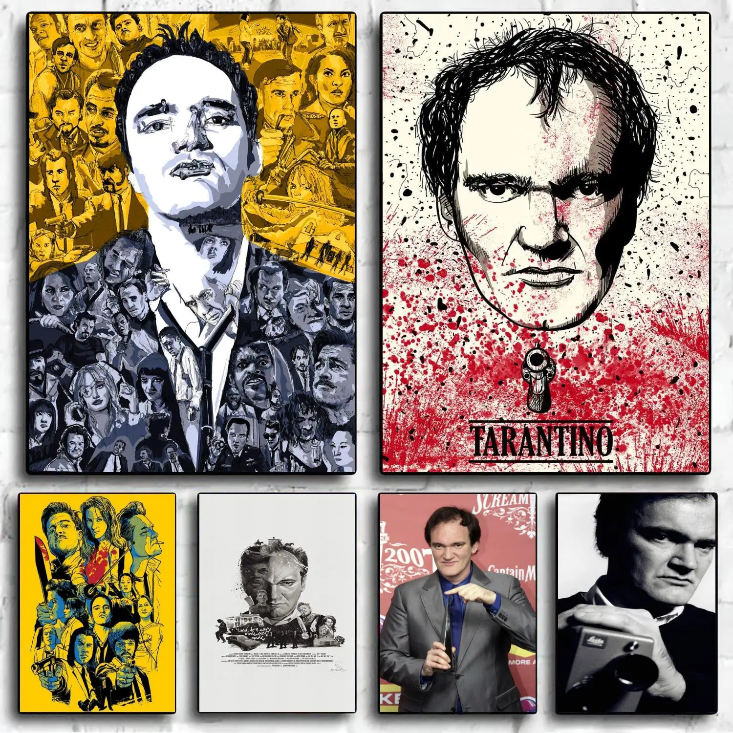 quentin-tarantino-pintura-decorativa-poster-de-lona-wall-art-sala-quarto