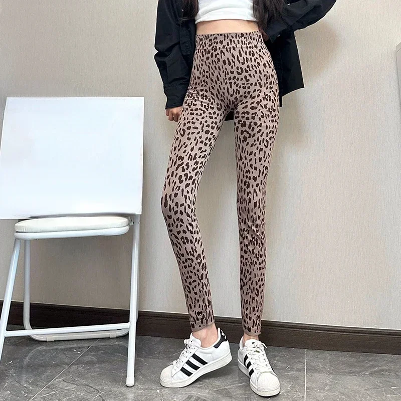 Sexy Leopard Print Yoga Leggings Women Fitness Leggings High Waist Seamless Hip Liftting Tights Gym Workout Fashion Slim Pants