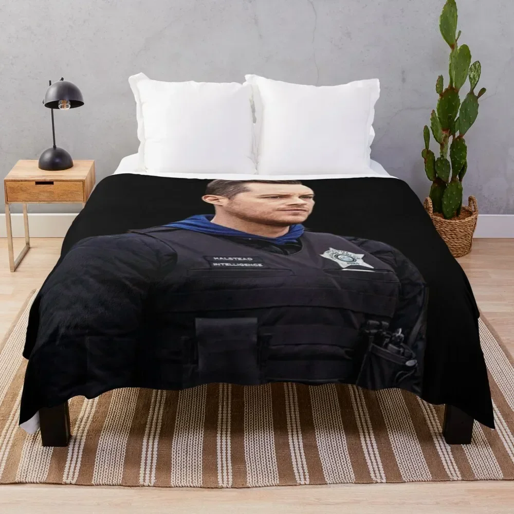 detective jay halstead Throw Blanket warm for winter Personalized Gift Blankets