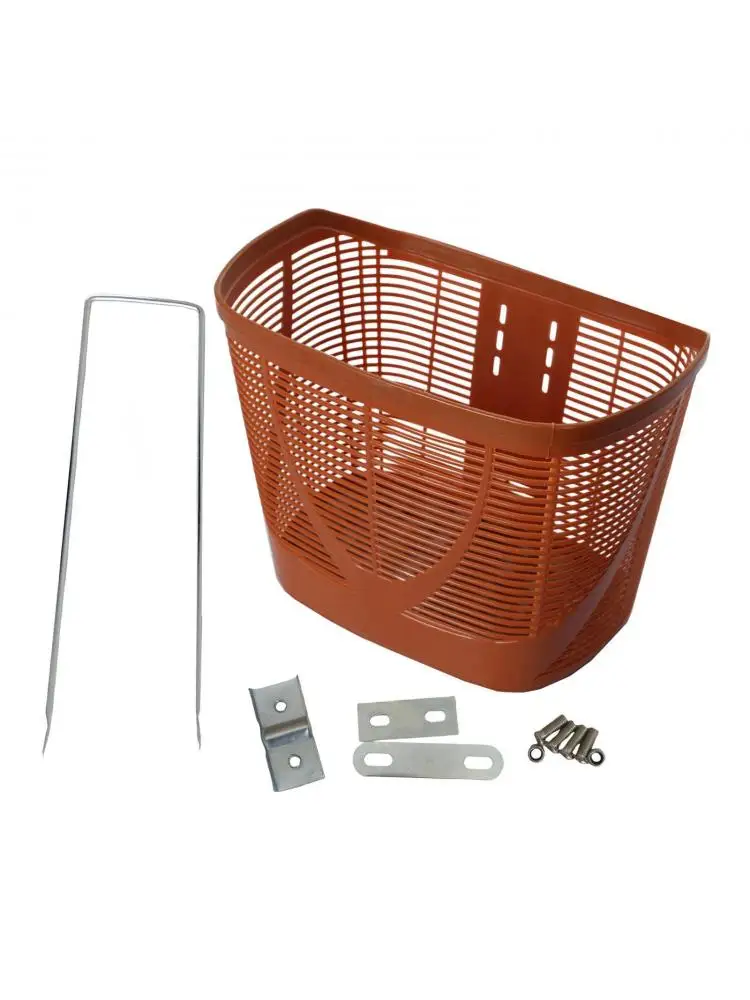 AliExpress NONE Front Bike Basket Luggage Holder Cycling Accessory Bicycle Basket Storage Carrier for Travel Riding Carrying Outdoor Handlebar
