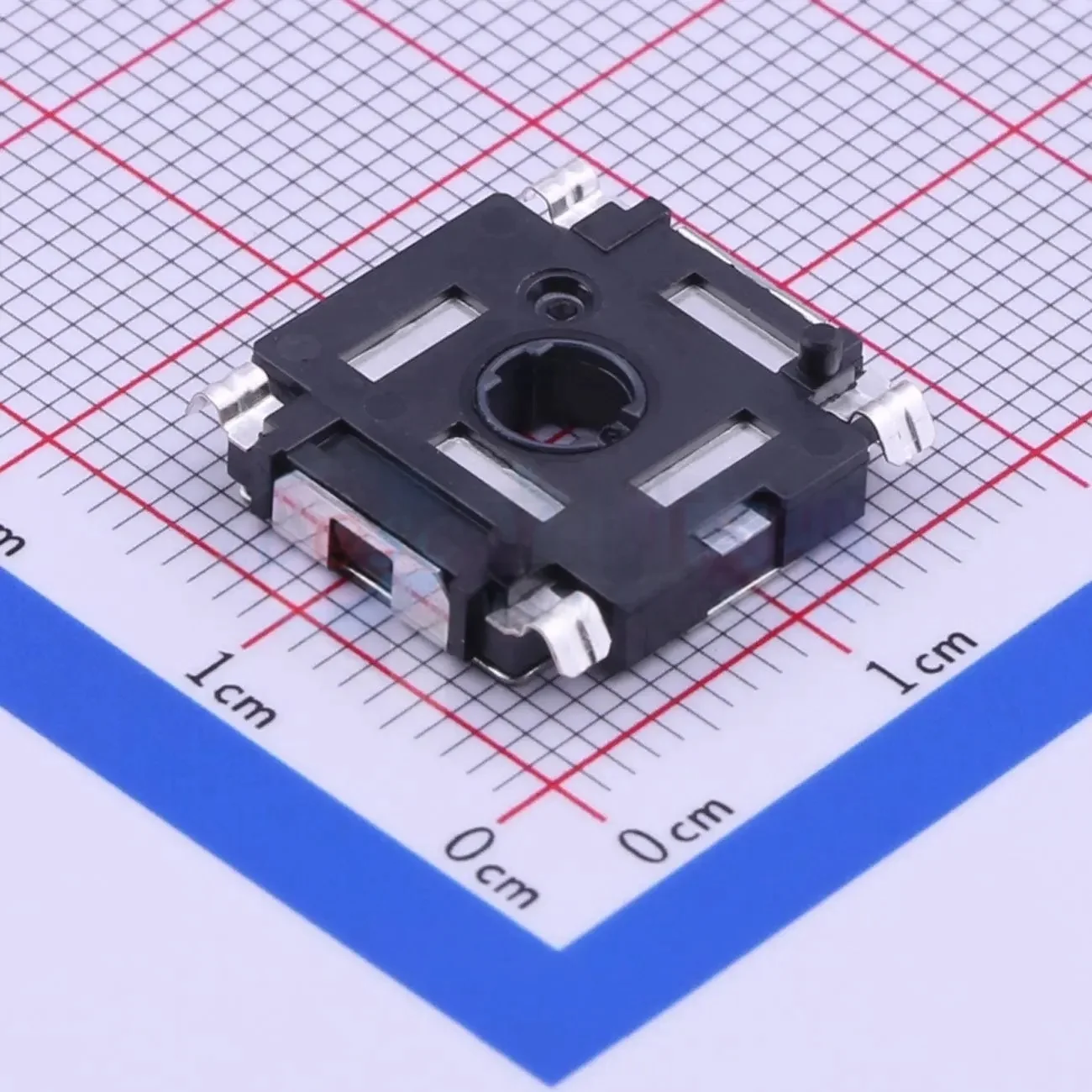 5Pcs/Lot Rdc803101A Alps Original Genuine 360 Degree Rotary Switch Industrial Mobile Position Sensor Smd-4P 15*16