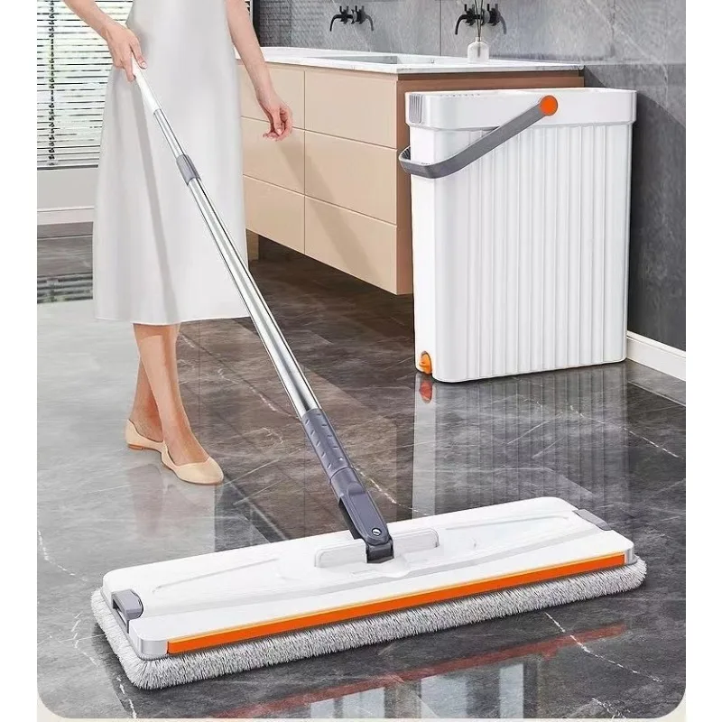 Thickened mop bucket dry and wet separation, mop household mop, hand-washing lazy mop view 4