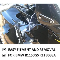 NEW Motorcycle Wind Deflectors FOR BMW R1150GS R1150GSA Side Windshield Windscreen R 1150 GS GSA