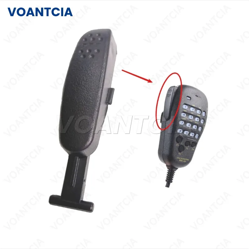 Botón PTT de 10 piezas para MH-48, MH-48A6J YAESU, FT-7800R, FT-8800R, micrófono de mano, altavoz, accesorios de repuesto