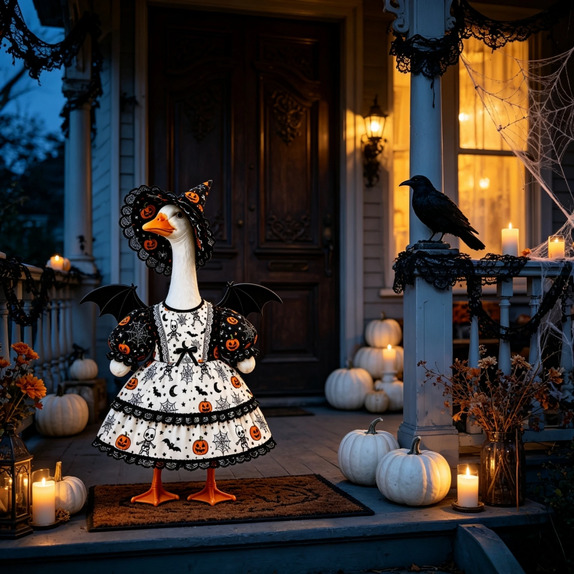 Porch Goose Outfit Costume For Halloween Porch Goose For-23-In Witch Costume Halloween Porch Halloween Porch Goose