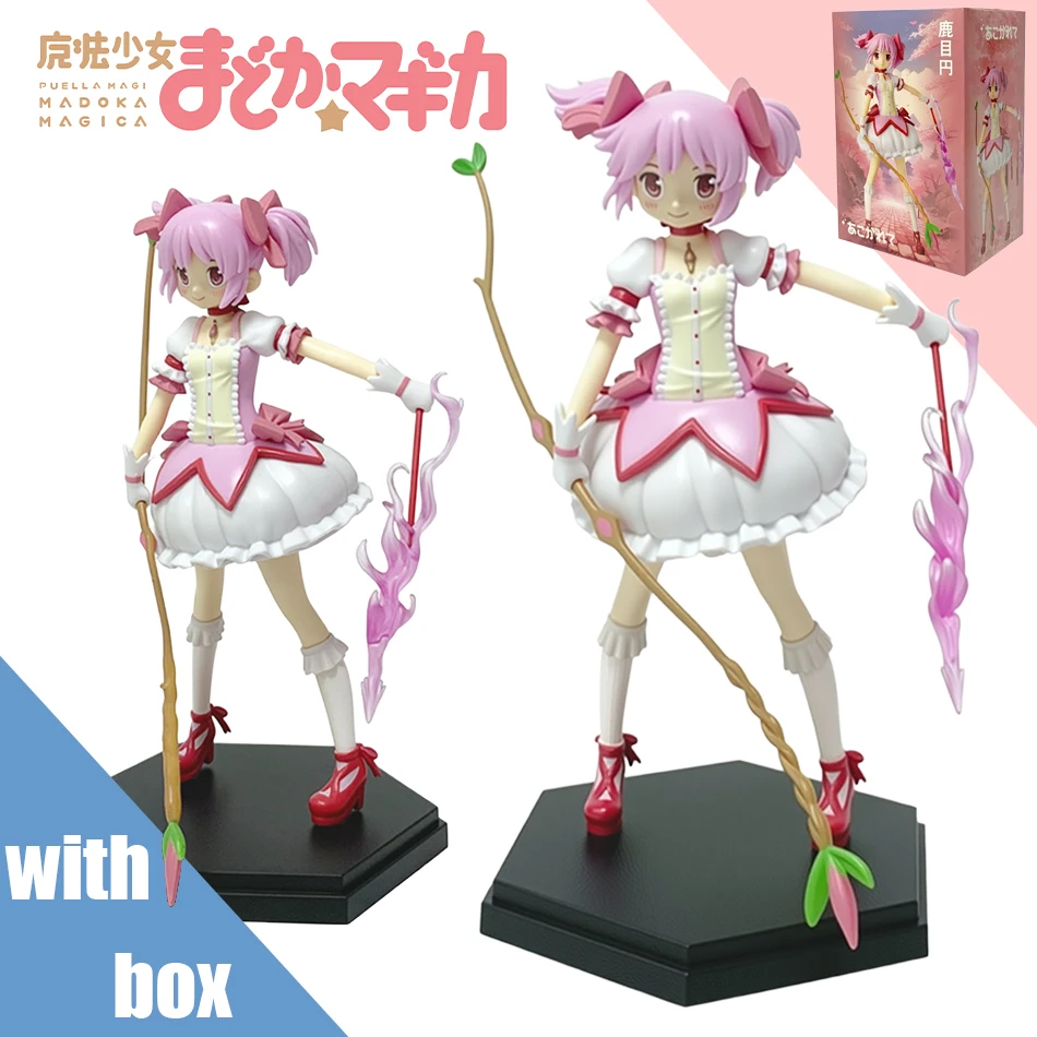 Kawaii Anime Kaname Madoka PVC Action Figure Statue Sammeln Modell Kinder Spielzeug Puppe Geschenke 17 cm