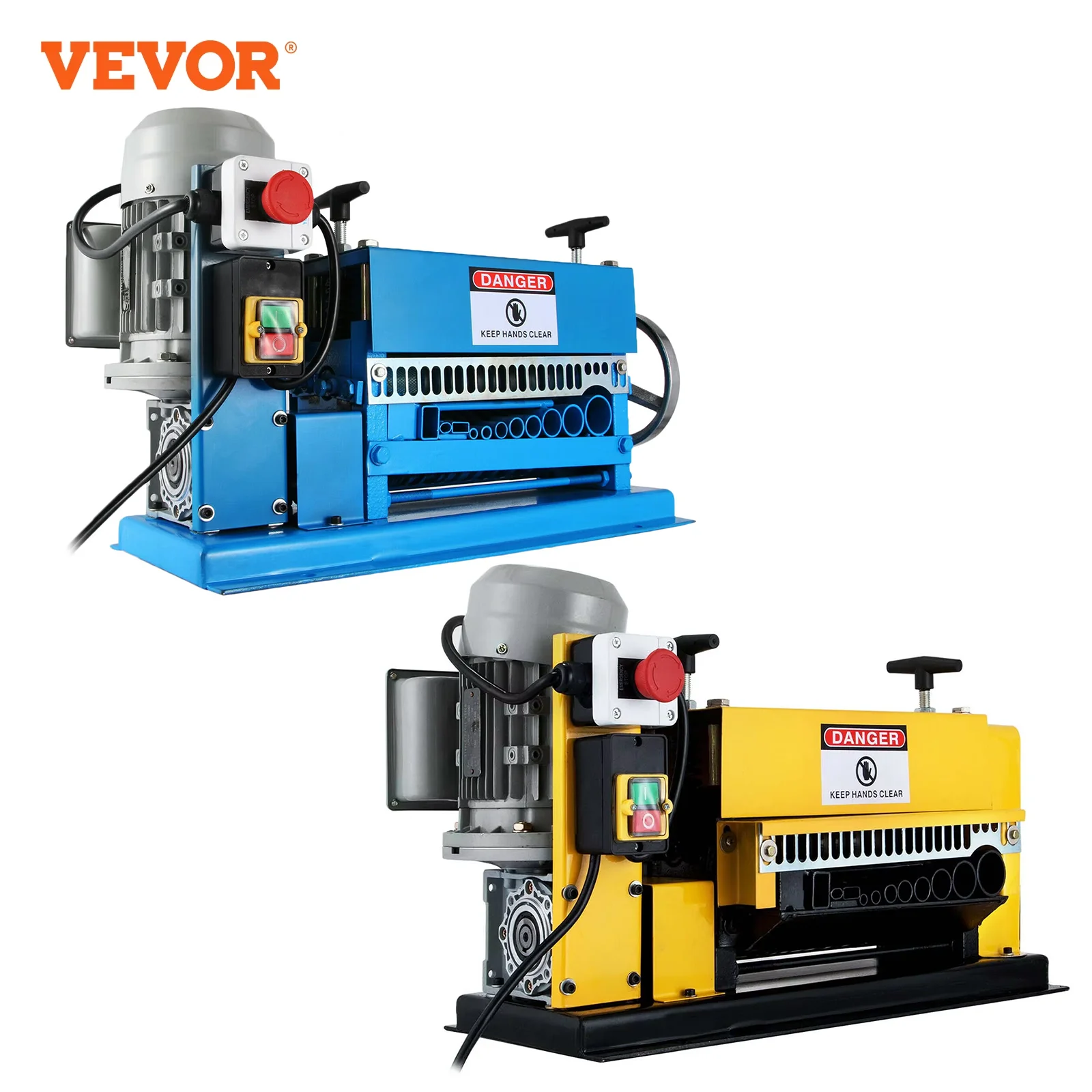 VEVOR Automatic Wire Stripping Machine 370W 11 Channels Copper Cable Stripping Machine Electric Wire Cable Stripper Peeler