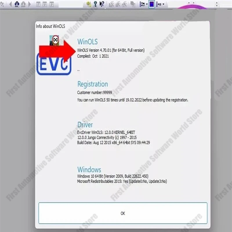 Winols-herramienta immo activada completamente, dispositivo con Windows 7, 10, 11, sin necesidad de Vmware, multiidioma, 4,7 Damos, ECM TITANIUM,