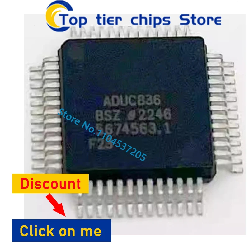 

1PCS ADUC836BSZ ADUC836 QFP new original