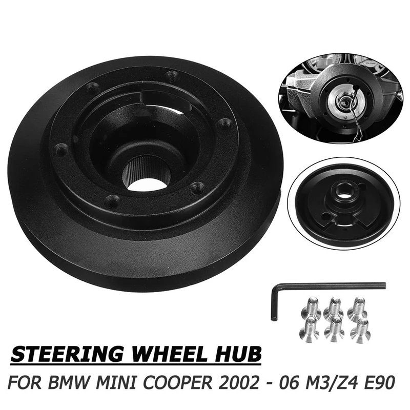 

Steering Wheel Hub Adapter Boss Kit For Mini Cooper 2002 - 2006 For-BMW M3 Z4 330I 330Ci 330Xi