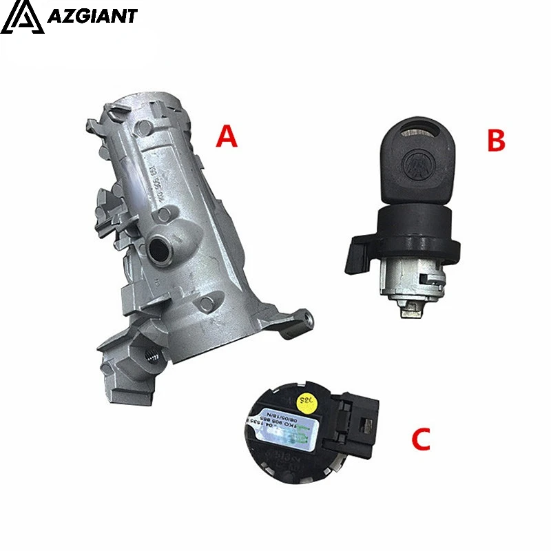 

Автоматический выключатель зажигания замок с алюминиевым основанием в сборе для Volkswagen New Passat sagitar SUPERB Octavia