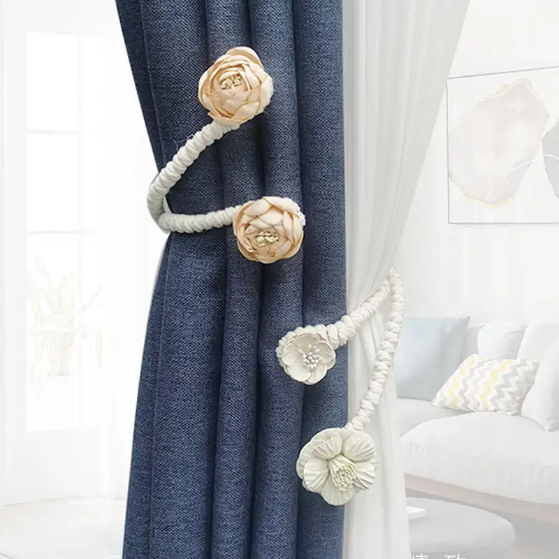 Blumenvorhang Raffhalter Clips Twist Flower Curtain Raffle Holder Clips Twist