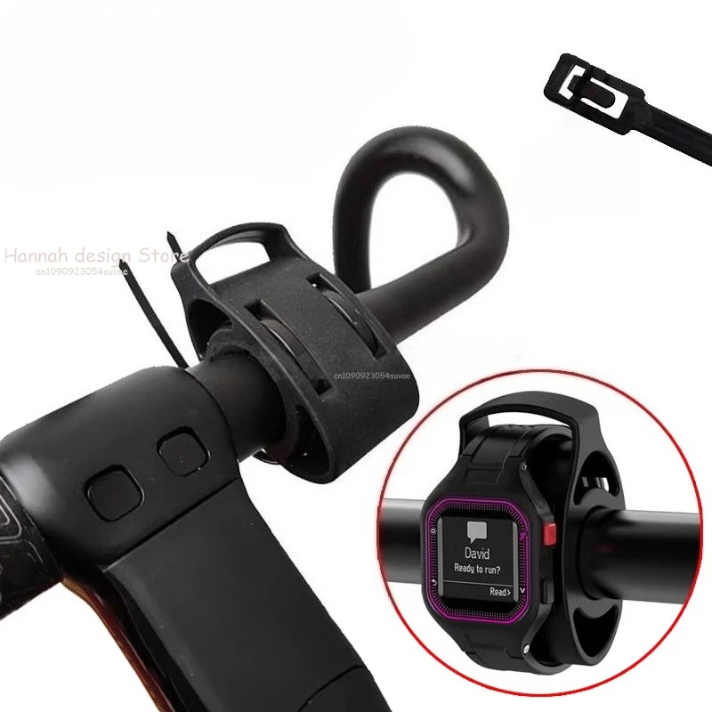 

Handlebar Rail Bicycle Mount Kit Holder for Garmin Forerunner Universal Bike Stand for TOMTOM/TICWATCH/SUUNTO Watch Outdoor Ride
