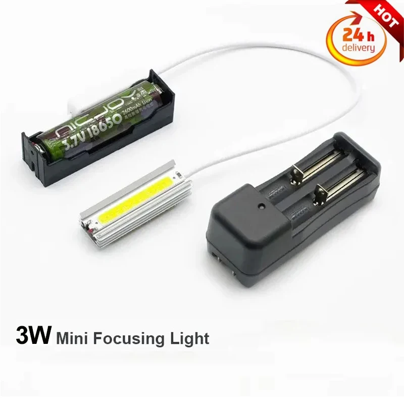 Mini luce di messa a fuoco da 3 W per diffusore per riprese con lenti macro per diffusore flash Softbox Speedlight Riflettore Snoot -guage