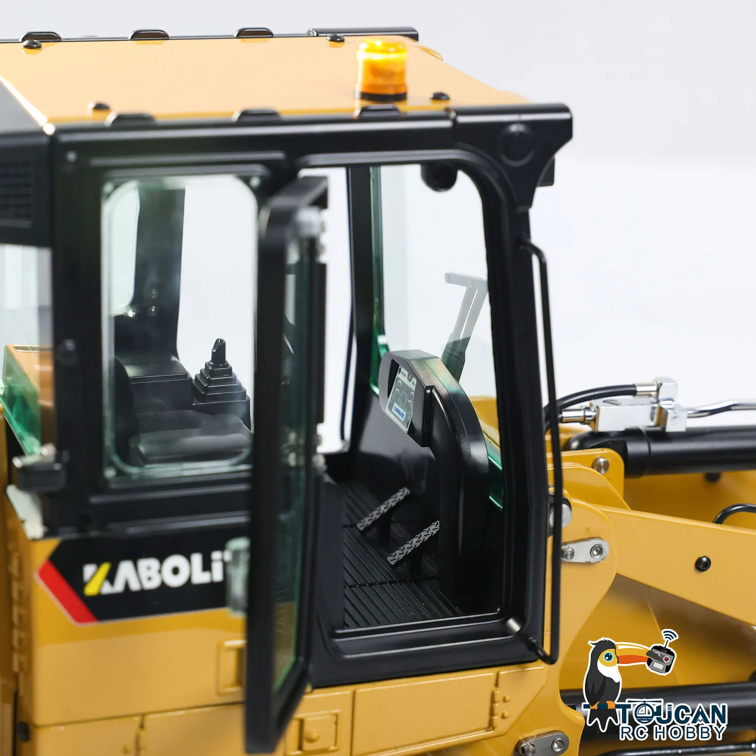 

In Stock KABOLITE 1/16 K963 RC Metal Loader Hydraulic Construction Model Painted Assembled Machine Light System Rear Plow RC Toy