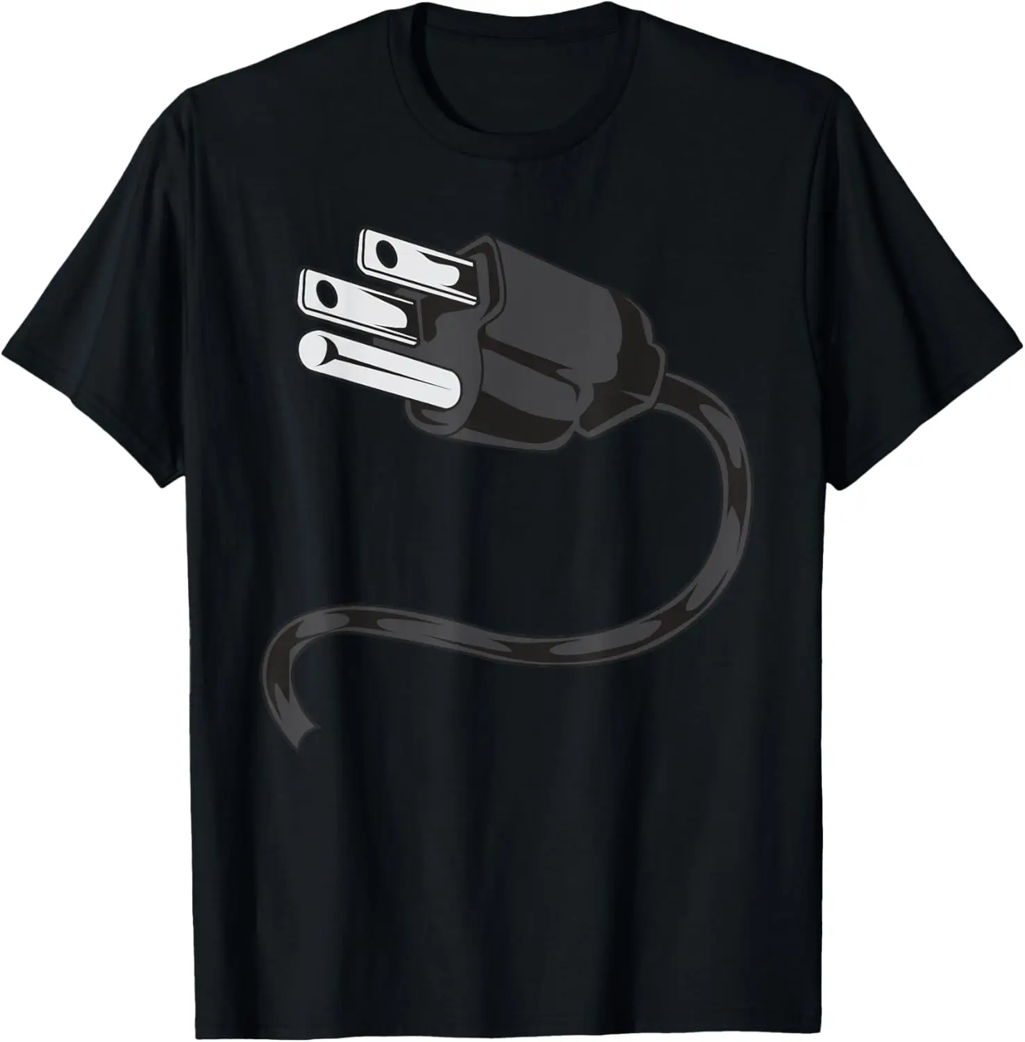 Electrical OUTLET PLUG And Socket Couples Costume Halloween T-Shirt