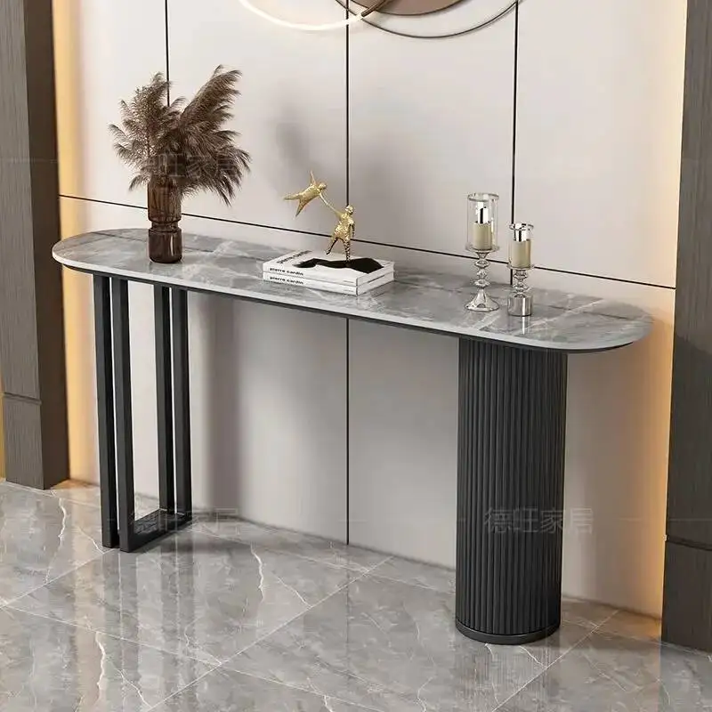 

Entry Nordic Midcentry Console Table Modern Metal Hallway Console Table Luxury Entrance Tisch Wohnzimer Living Room Furniture