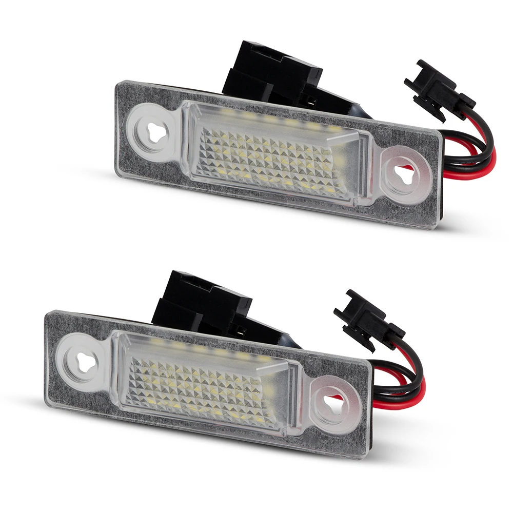 2PCS LED Number License Plate Lights Lamps For VW Sharan Ford Galaxy Seat Alhambra 1996-2010 White Error Free - Image 6