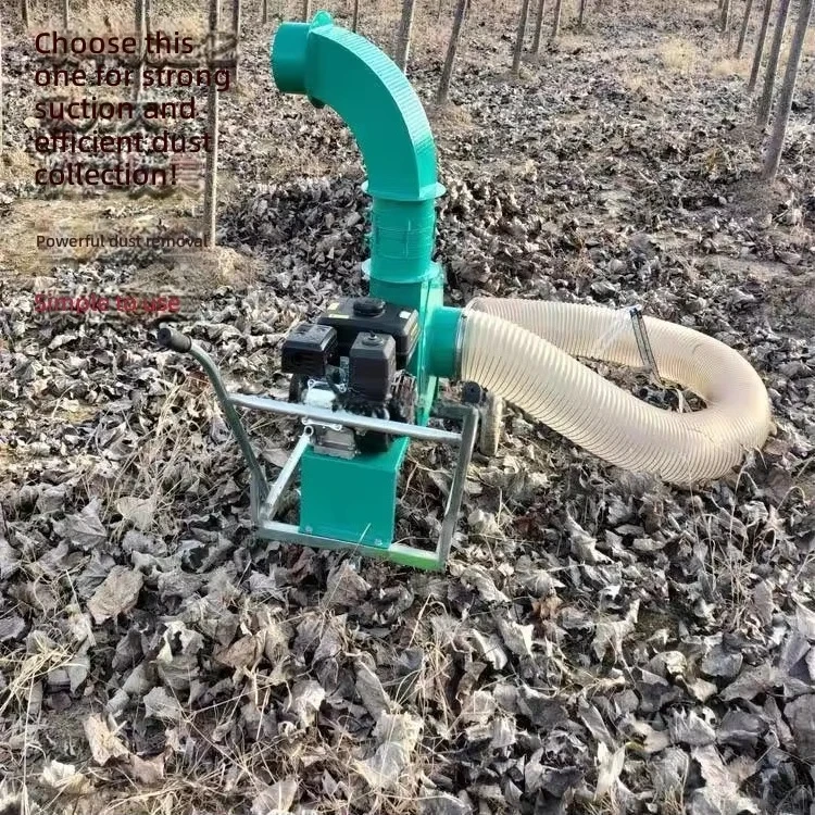 Dustless Leaves Cleaning Picking Machine Leaf Blowing Machine Self-propelled Leaves Vacuum Sucking Machine