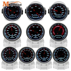 52mm Tachometer Oil pressure Psi Turbo Bar Oil Temp Water Temperature Exhaust Gas Temp Gauge Voltmeter EGT Gauge For Car Racing
