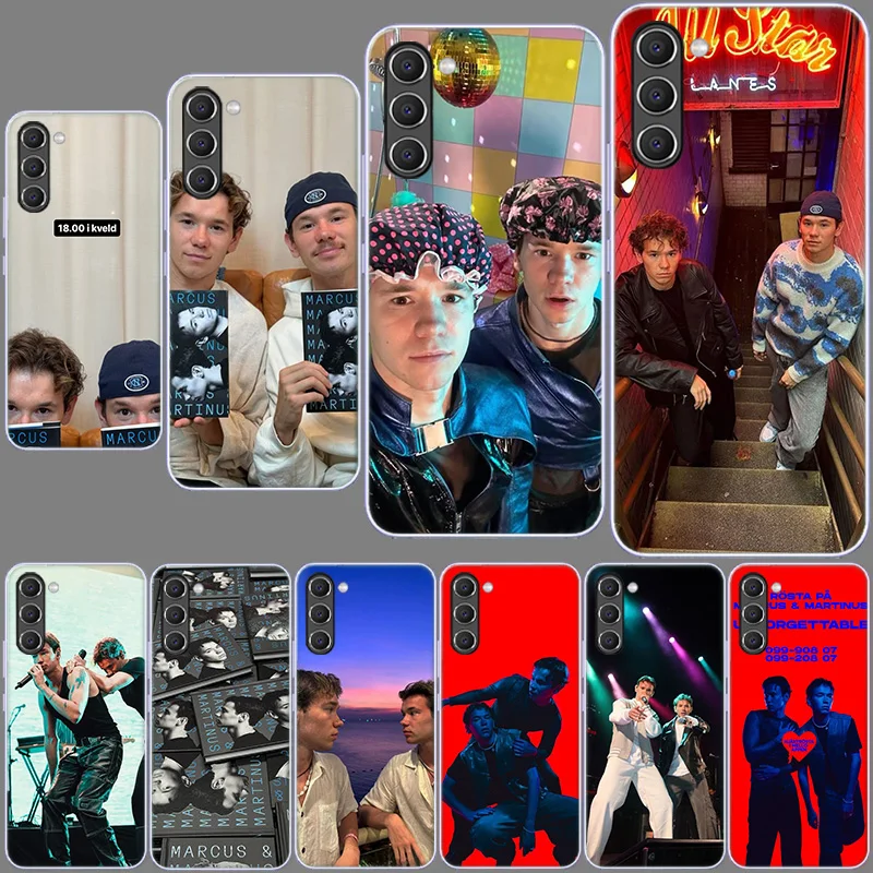 Marcus And Martinus Music Phone Case for Samsung A54 A14 A24 A34 A17 A37 A57 A55 A35 A25 A15 A13 A23 A33 A53 A07 A05S A04S A03 A
