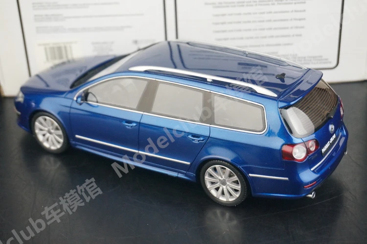 OTTO 1:18 R36 Blue Wagon Simulation إصدار محدود من الراتنج المعدني الثابت لعبة مجسمة هدية #3