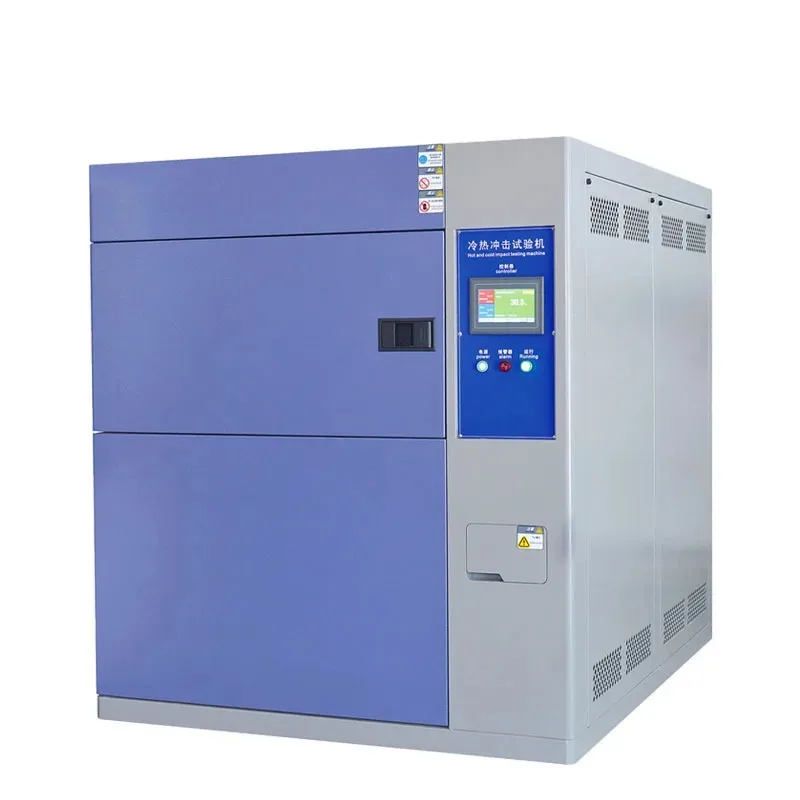 High and Low Temperature Test Chamber Three Box Cold and Hot Shock Testing Machine