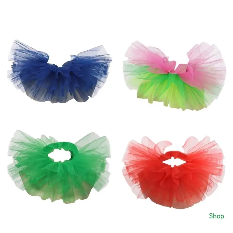 Dropship Detachable Mesh Neck Ruff for Womens Vintage Victorian Layered Tulle Faux Collar