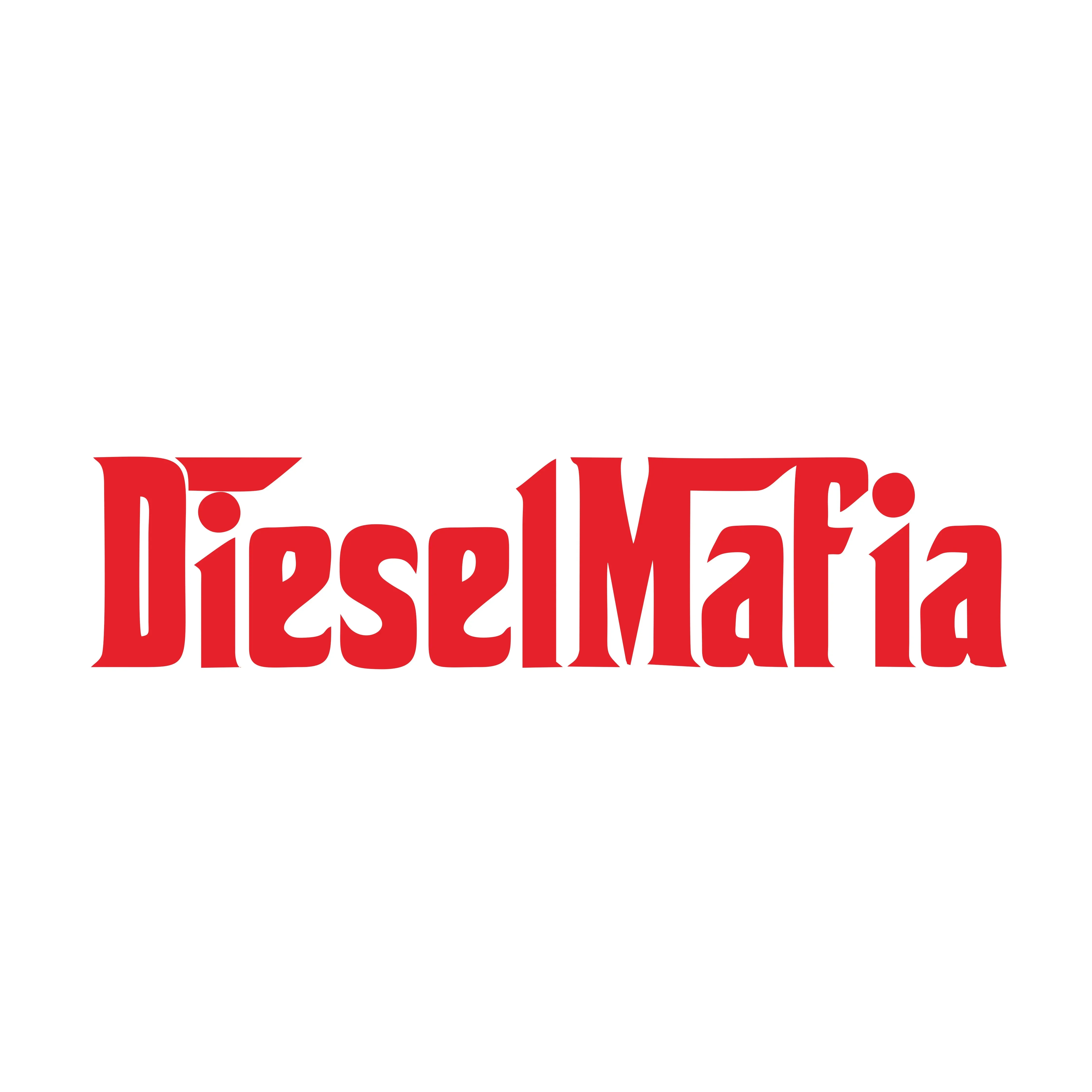 New Design for Diesel Car Sticker Car Scratch Decorative Sticker Mafia Vinyl Car Waterproof Sunscreen Sticker, 13CM