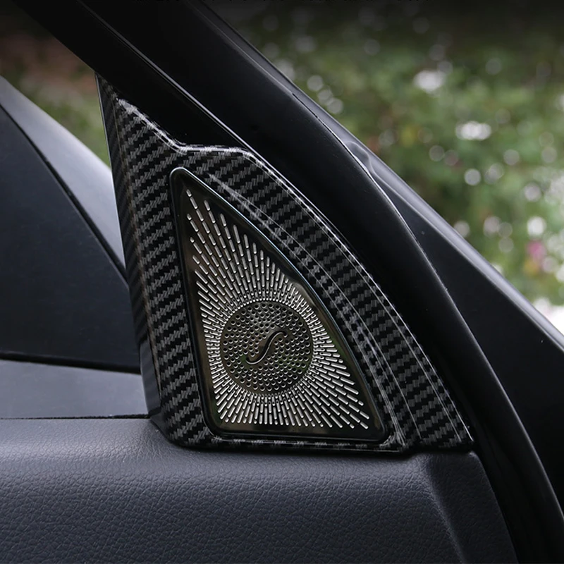 

For Toyota Highlander XU70 2020-2025 Car A-Pillar Speaker Cover Panel Horn Trim Frame Decoration Accessories