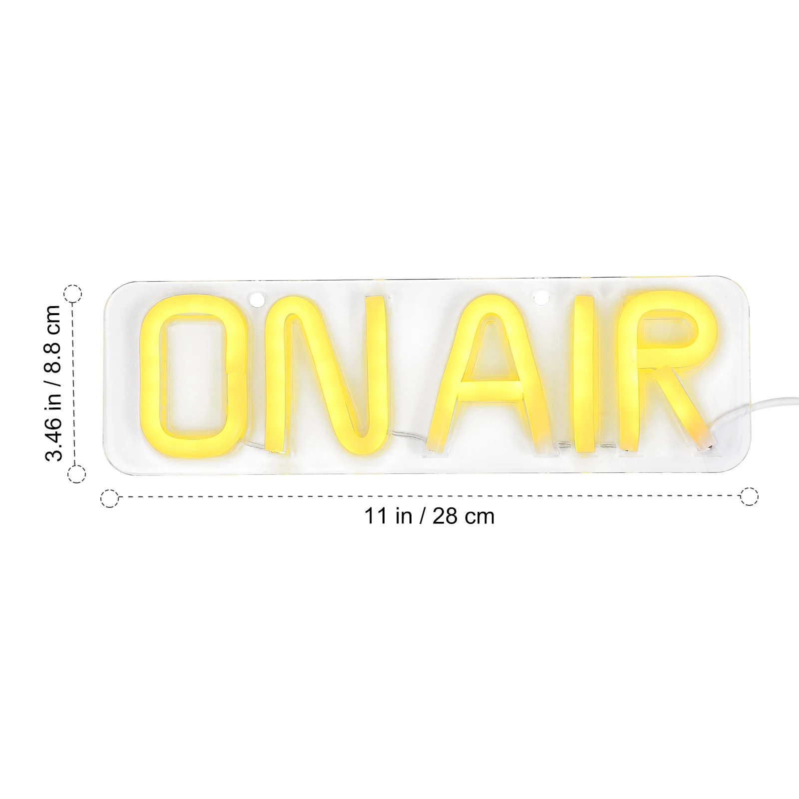 LED النيون تسجيل على الهواء تصميم USB بالطاقة ليلة مصباح منضدية ضوء ديكور المنزل غرفة نوم بار ضوء النيون الطرف