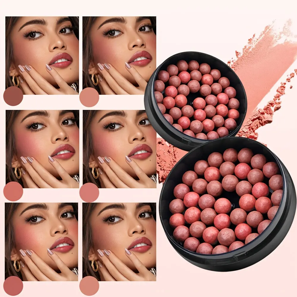 Roll-On Rouge, leichter Make-up-Effekt, natürliche Farbe, hochlebig, leicht zu verschmieren, multifunktionales tägliches Bühnen-Nacht-Make-up, perfektes Bühnen-Make-up-Geschenk, unverzichtbare Kosmetik für die Reise