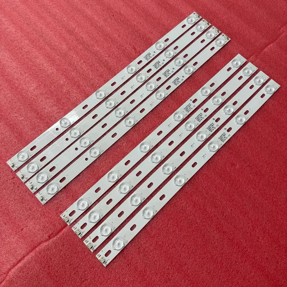 8pcs/set LED Backlight 6+6LED for DNS K42A619 Supra STV-LC42T410FL Konka 42