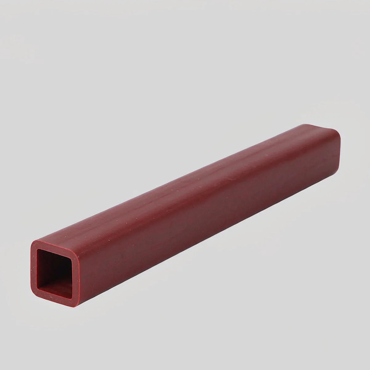 1M Silicone Square Tube Sleeve Hollow Square Profile Hose High Temperature Resistant Flexible Square Pipe for Sealing