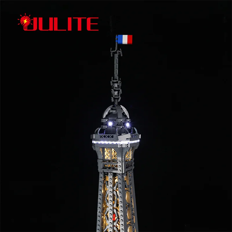 LED Light Kit For Creator Expert 10307 Eiffel Tower Buildings DIY Toys Set Only Lamp+Battery Box (Not Included Building Blocks)