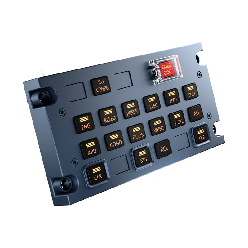 For WINWING Flight Simulation Game Control Panel 32 ECAM For Xplane MSFS 2020 2024