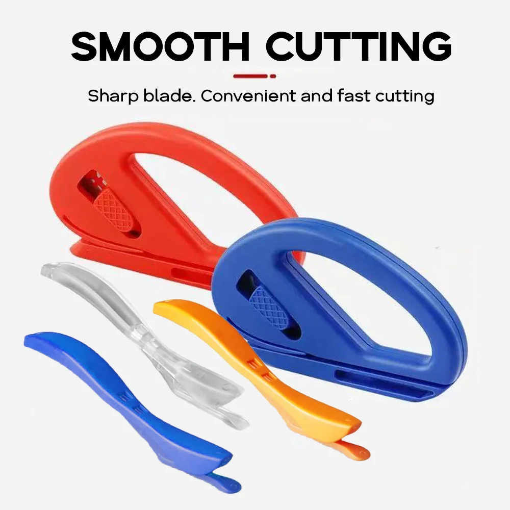 3Pcs Wrapping Paper Cutter Gift Wrap Film Cutter Safety Paper Cutting Tool for Window Tint Car Wrap Craft Making