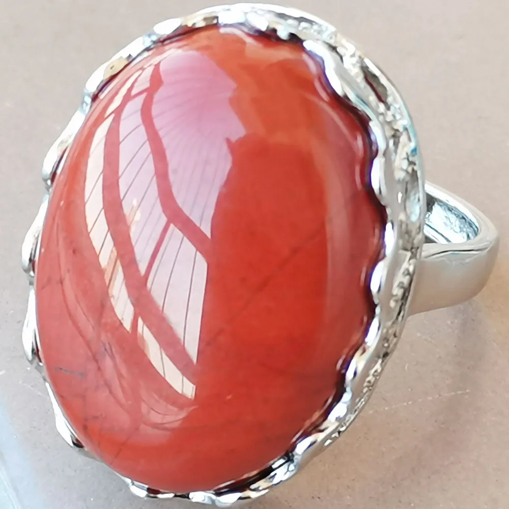 الملكيت البيضاوي النساء الرجال الفن حبة الدائري PWB987