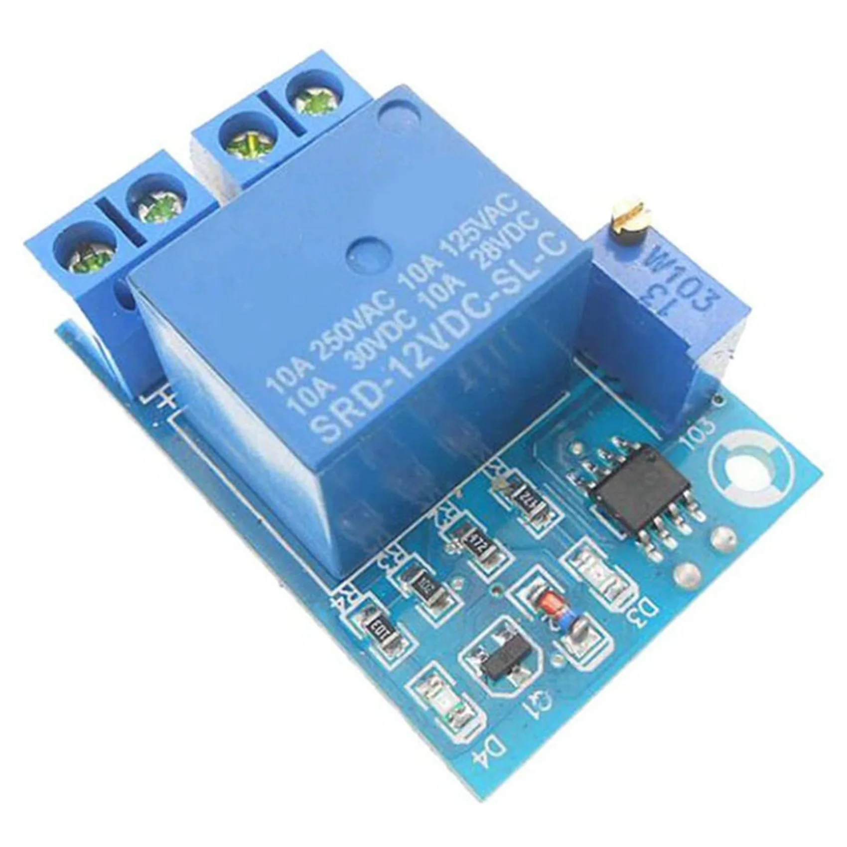 A14M 12V LED Inverter Rocking Rocker Schalter RUND SPST ON-OFF Mit YX-X0001 DC 12V Batterie Unterspannung Management Modul