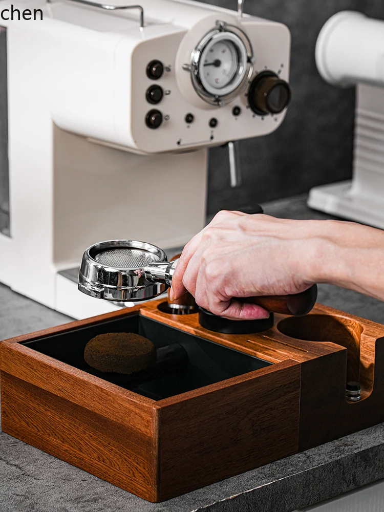 PYH Coffee Tamper Stand Multi-Functional Tamper Base Powder Distributor Handle Storage Bracket Universal